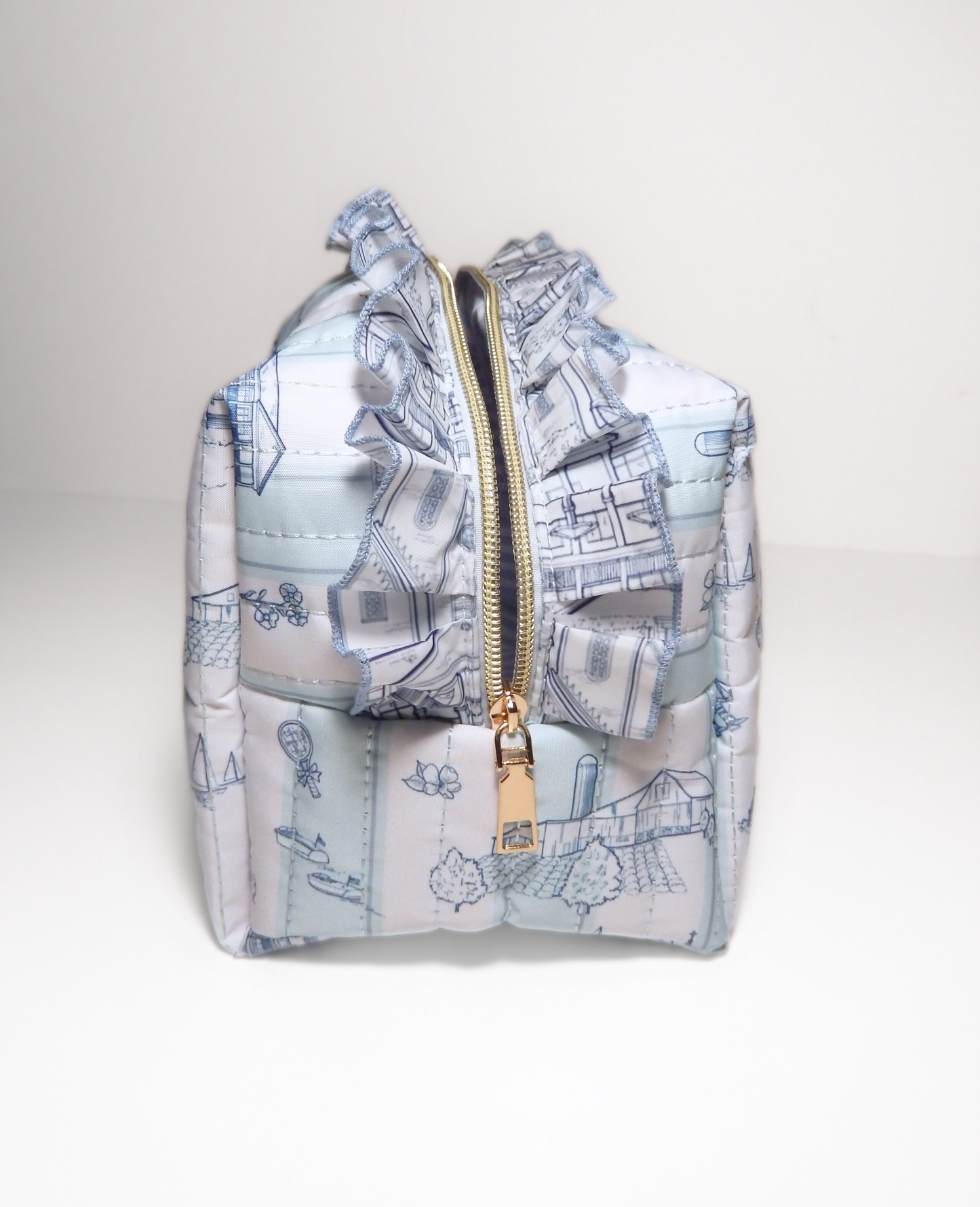 The Jumbo Custom Ruffle Pouch