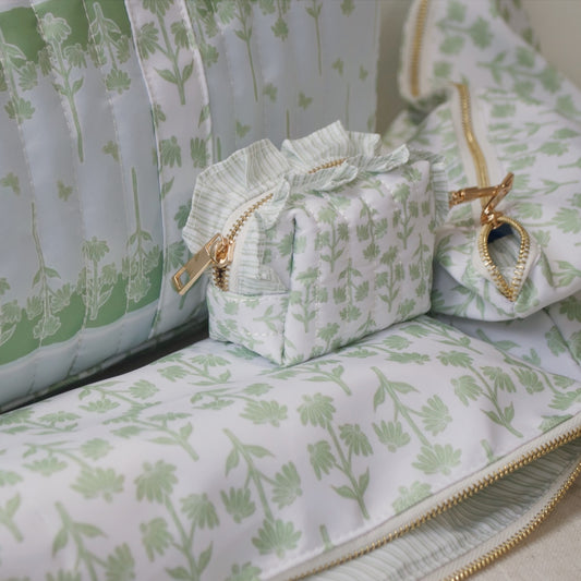 Mini Ruffle Pouch