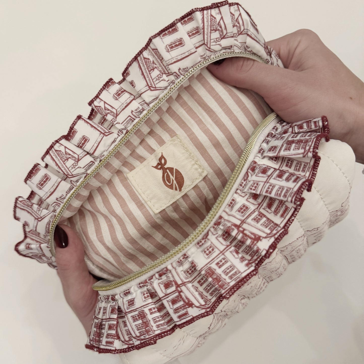 The Ruffle Pouch