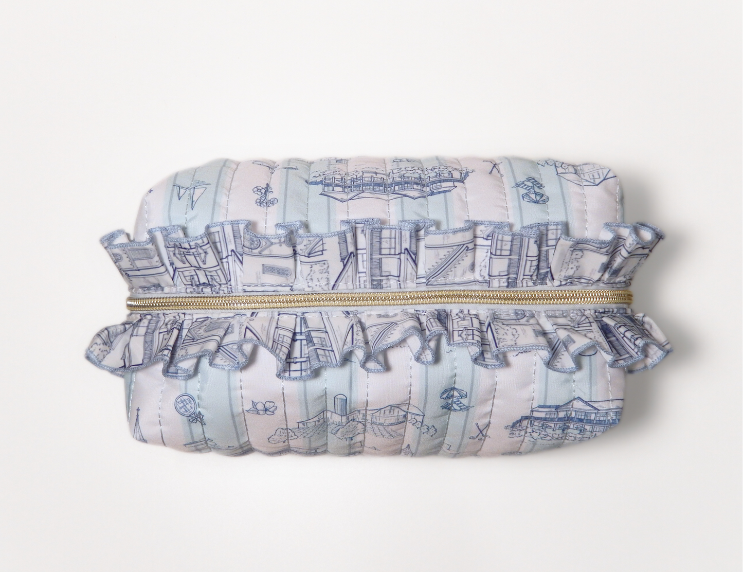 The Jumbo Custom Ruffle Pouch