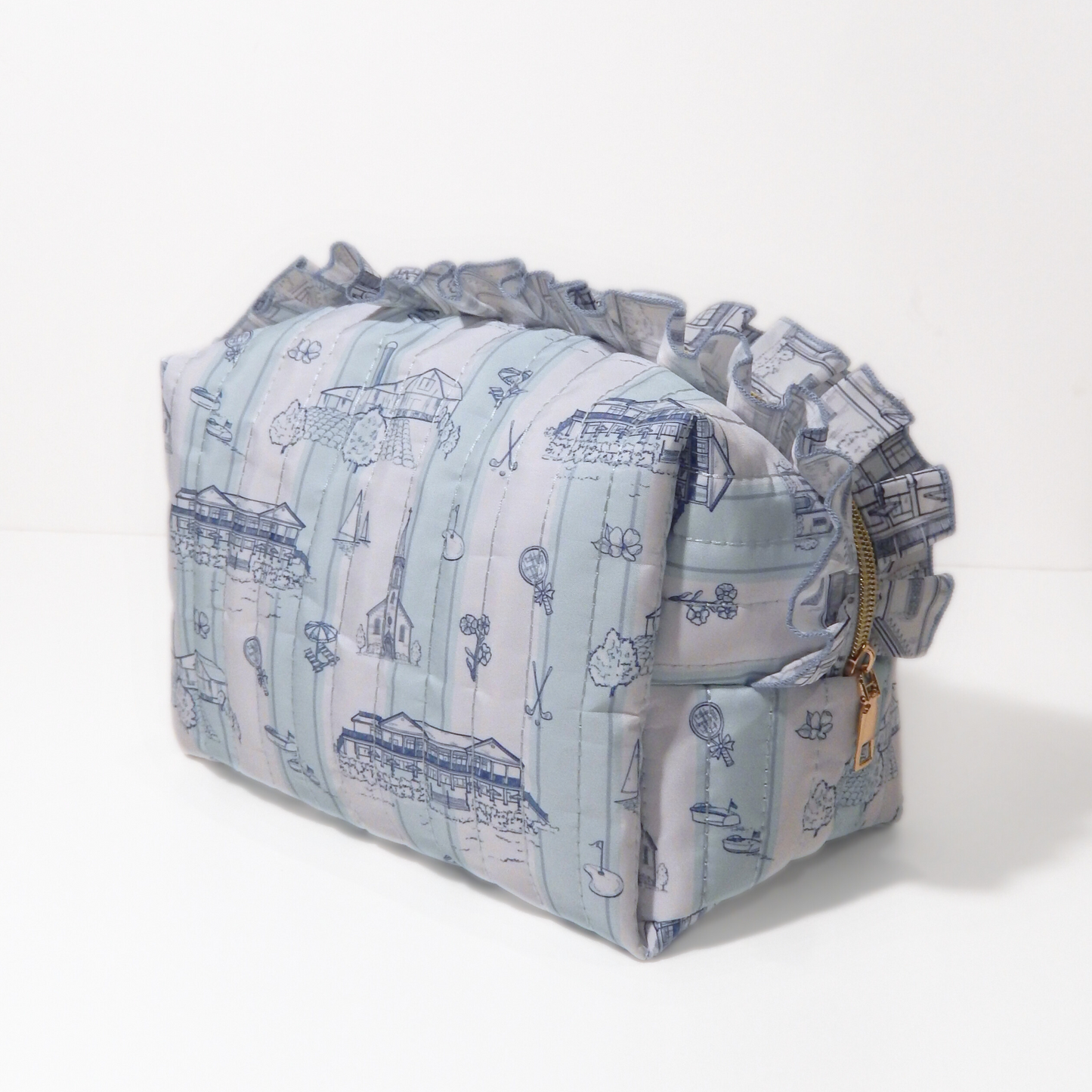 The Jumbo Custom Ruffle Pouch